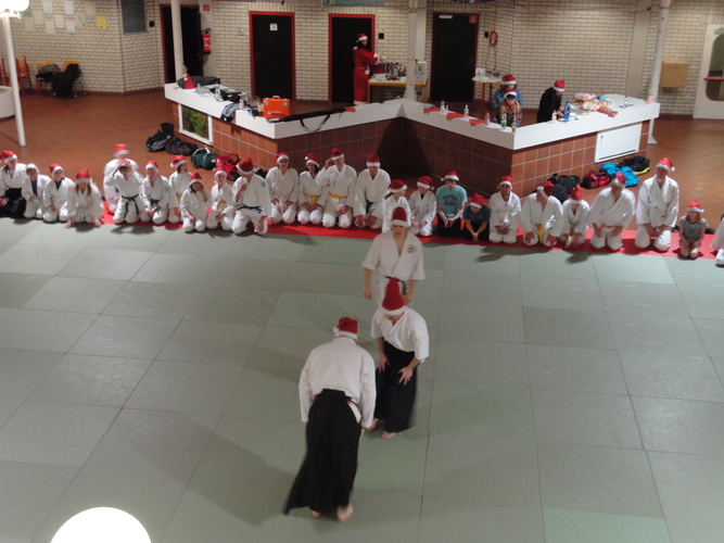 [Aus dem Archiv]: Nikolaustraining beim Aikido HBG.